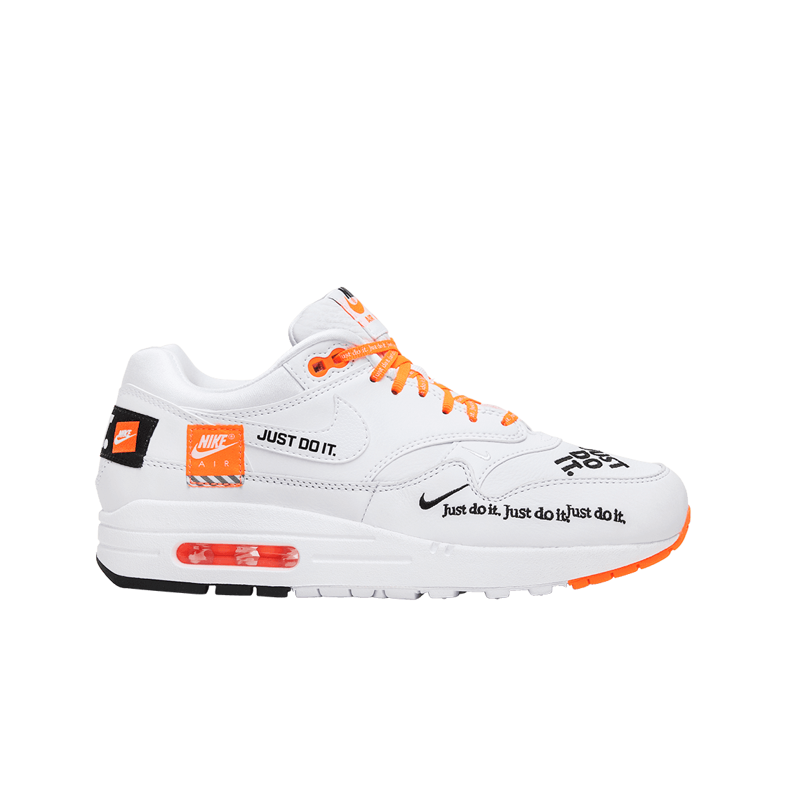 air max 1 just do it pack white
