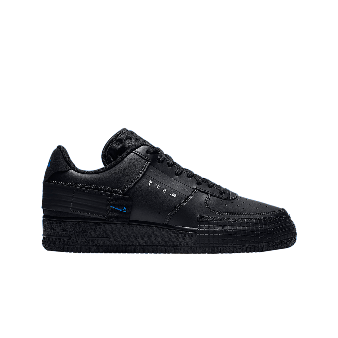 air force 1 type black royal