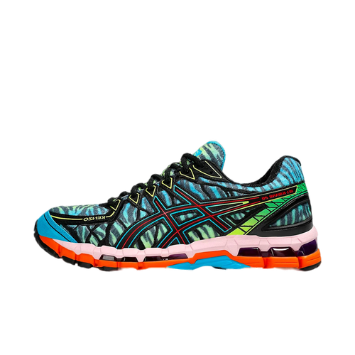 아야 겐조 x 아식스 젤-카야노 20 디지털 아쿠아 블랙 1201B032-400 | ASICS
