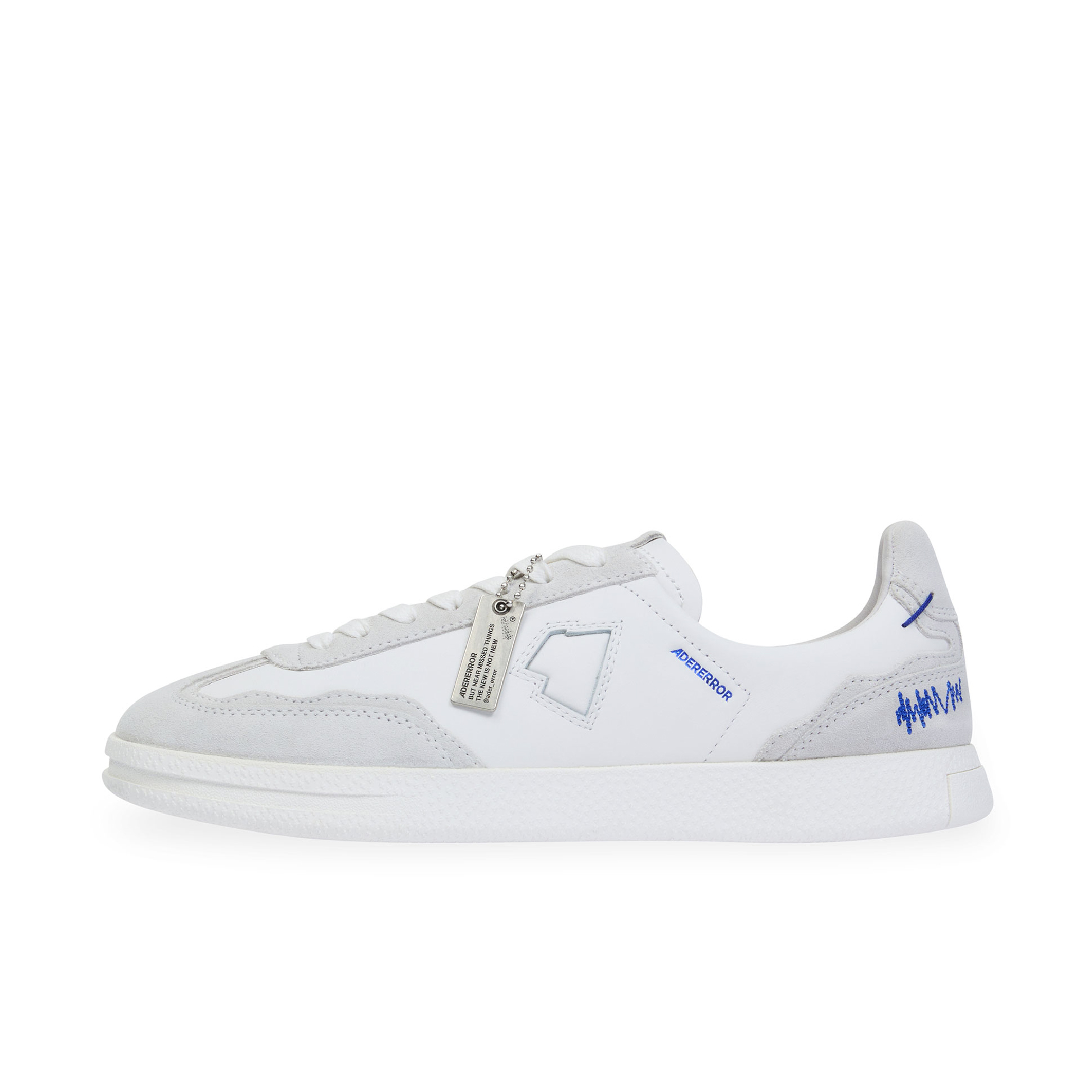 【ADER ERROR】人気★ RAFF OFF WHITE White & Gray Raff Sneakers by ADER error on Sale