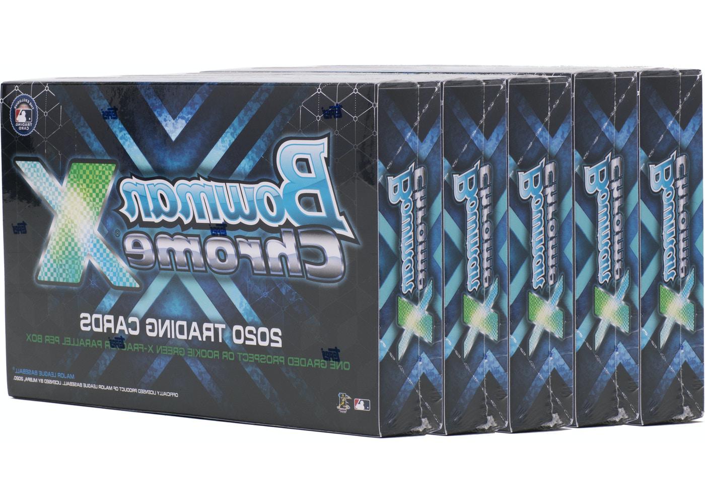 Bowman X 5 Box Case 2020 Bowman Chrome BOWMAN 슈프라이즈