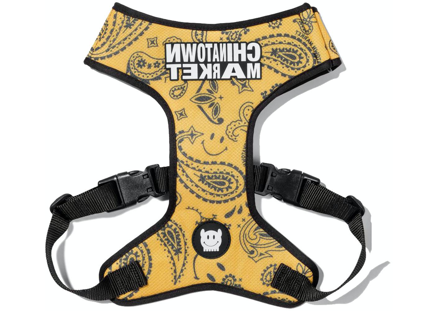 Chinatown Market Zee.Dog x Smiley Adjustable Air Mesh Harness Paisley ...