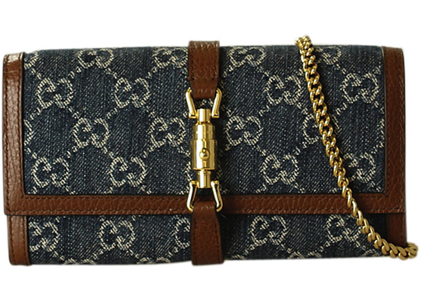 Gucci Jackie 1961 Horsebit WOC Brown