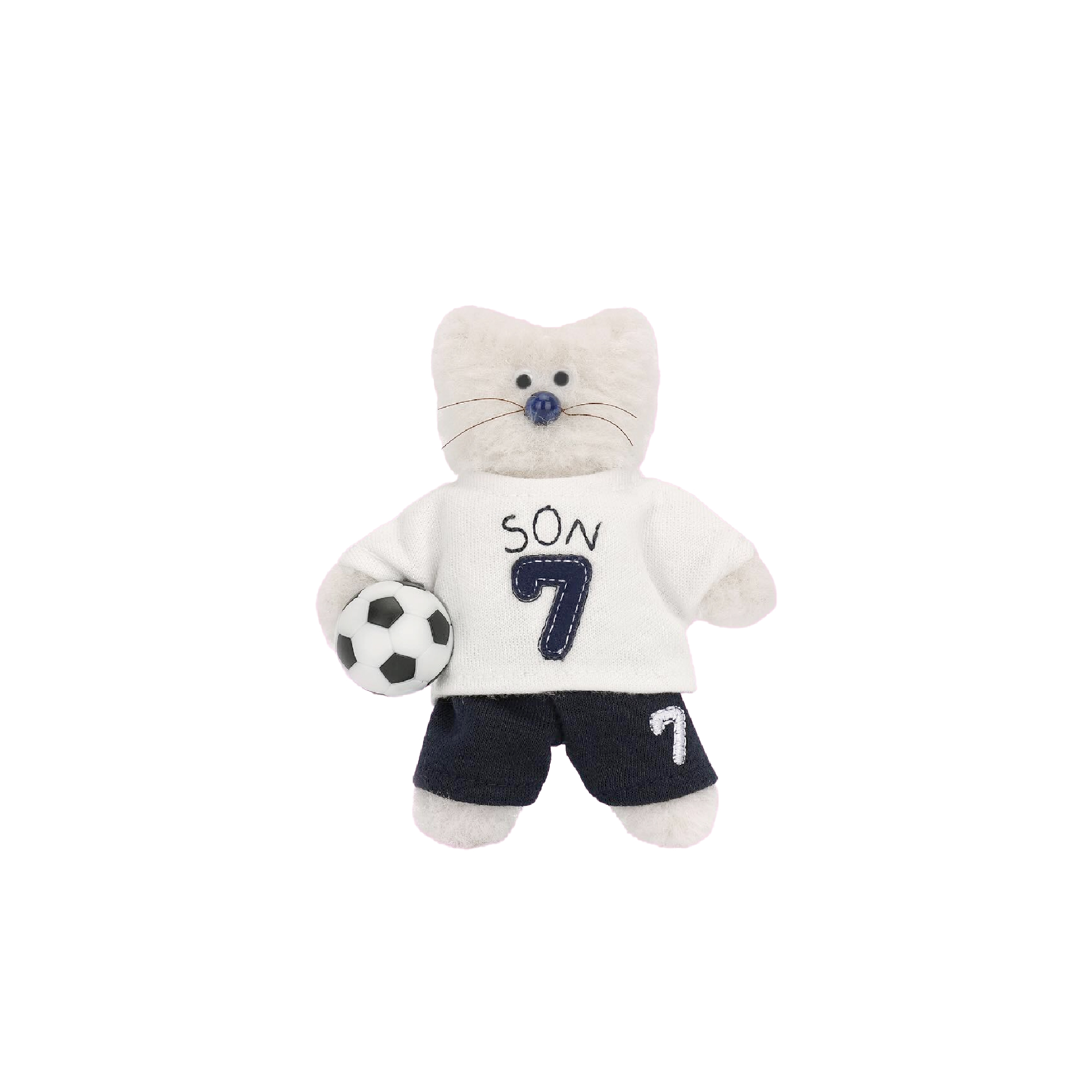 ☆韓国の人気☆【NOS7】☆NOS7 x Monamhee SON.hee Crea.m☆ Heung-Min Son Monamhee x NOS7 SON.hee Figure Keyring
