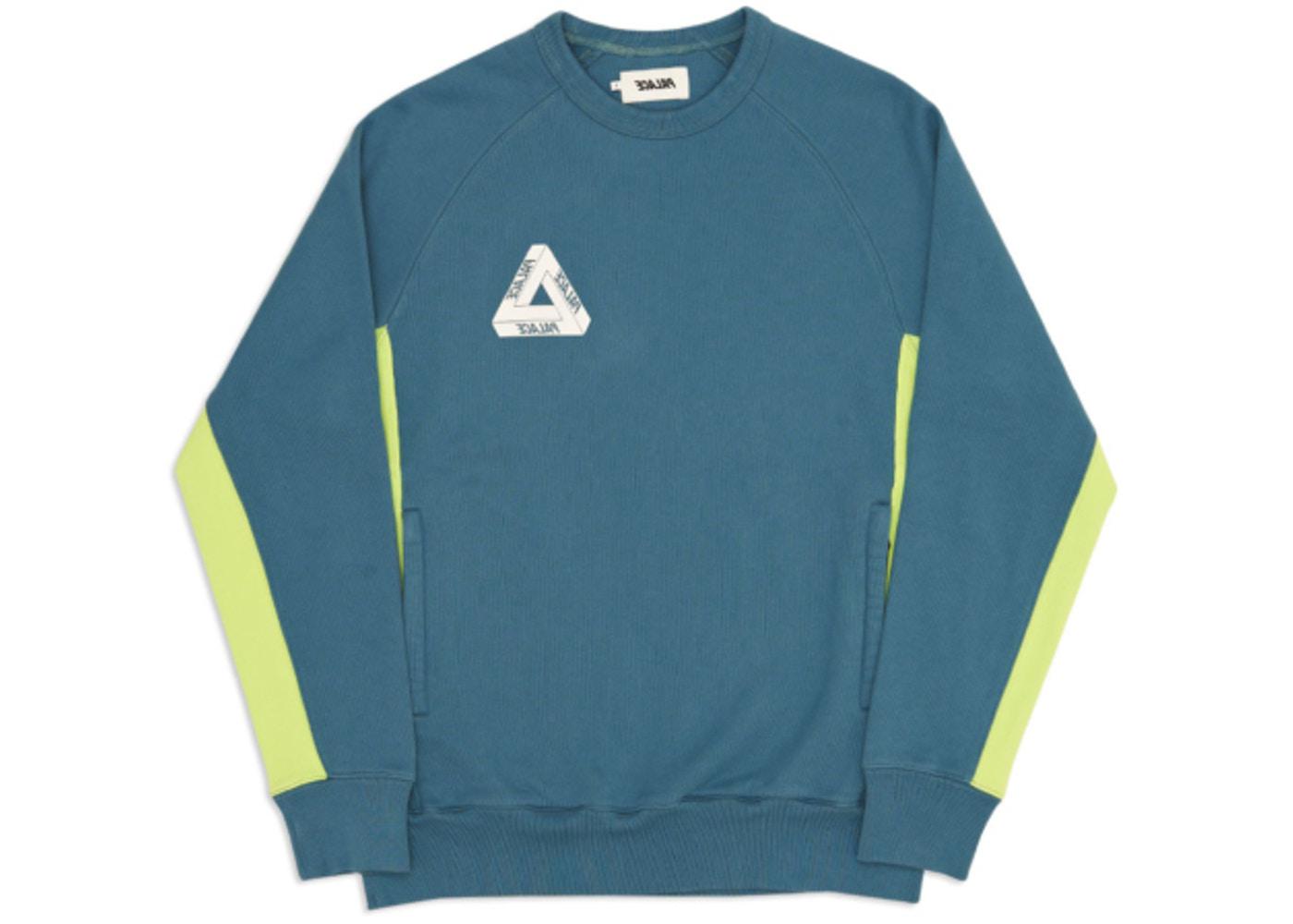 Palace Neo-Crew Neo-Crew Agean Blue | PALACE - 슈프라이즈