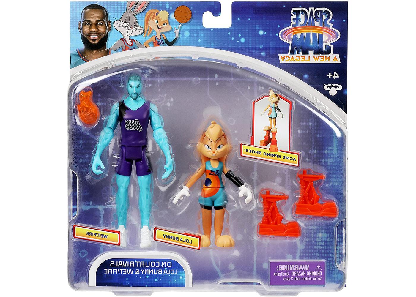 SPACE JAM A New Legacy 2 Pack On Court Rivals Lola & Wet/Fire