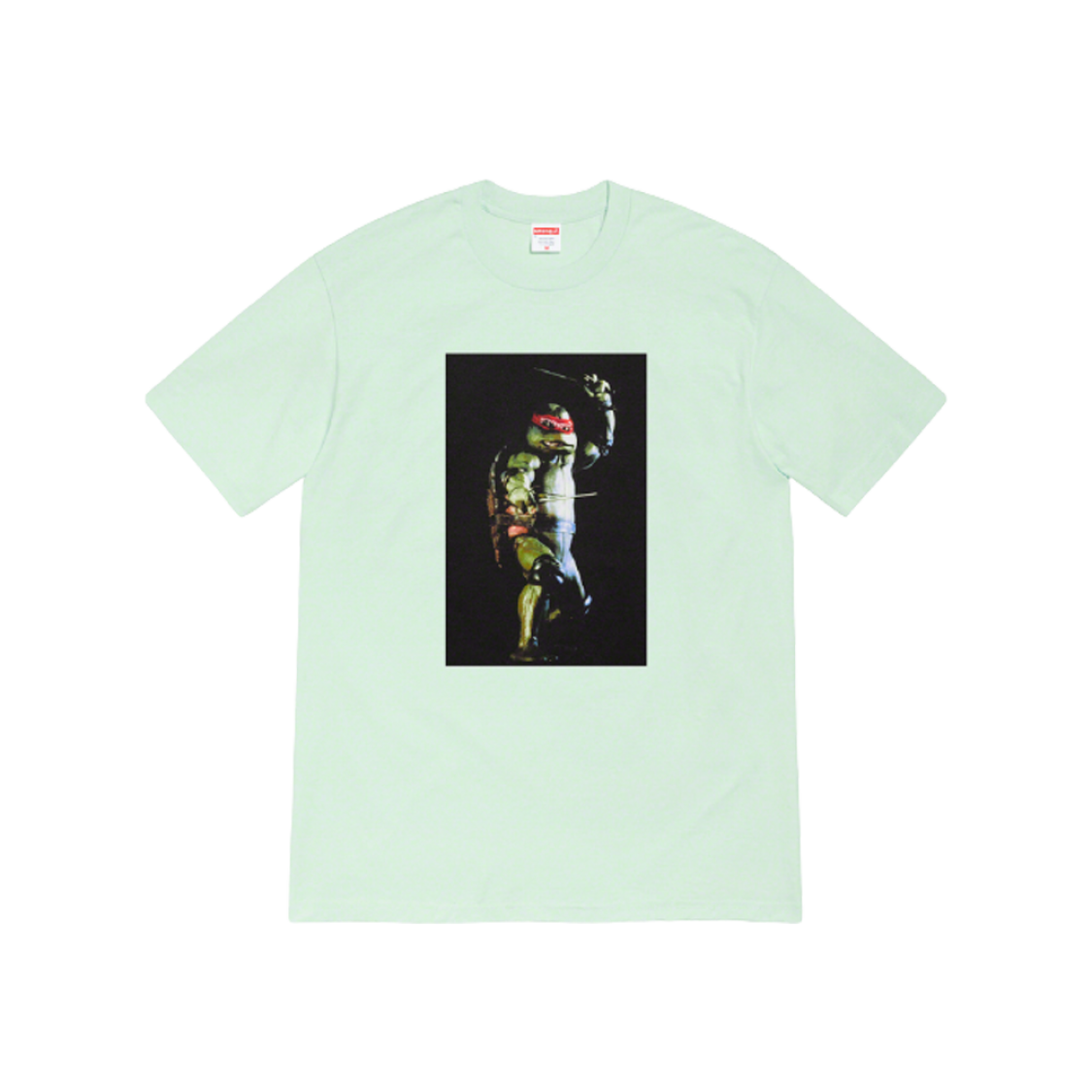 supreme raphael tee pale aqua