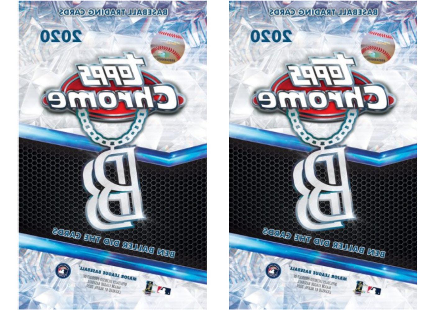 Topps Baseball Hobby Box 2x Lot 2020 Topps Chrome Ben Baller TOPPS