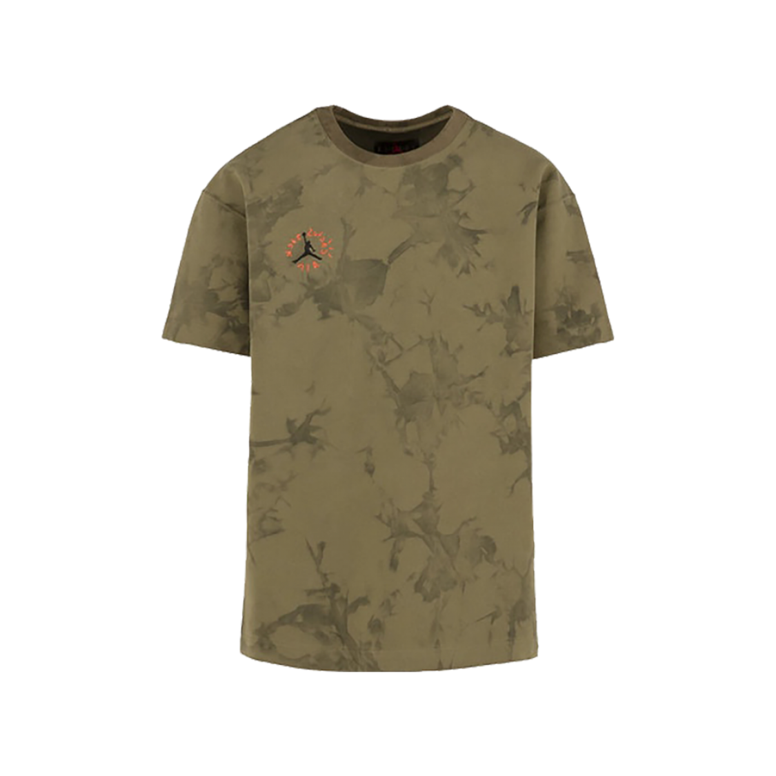 travis scott jordan ss tee olive