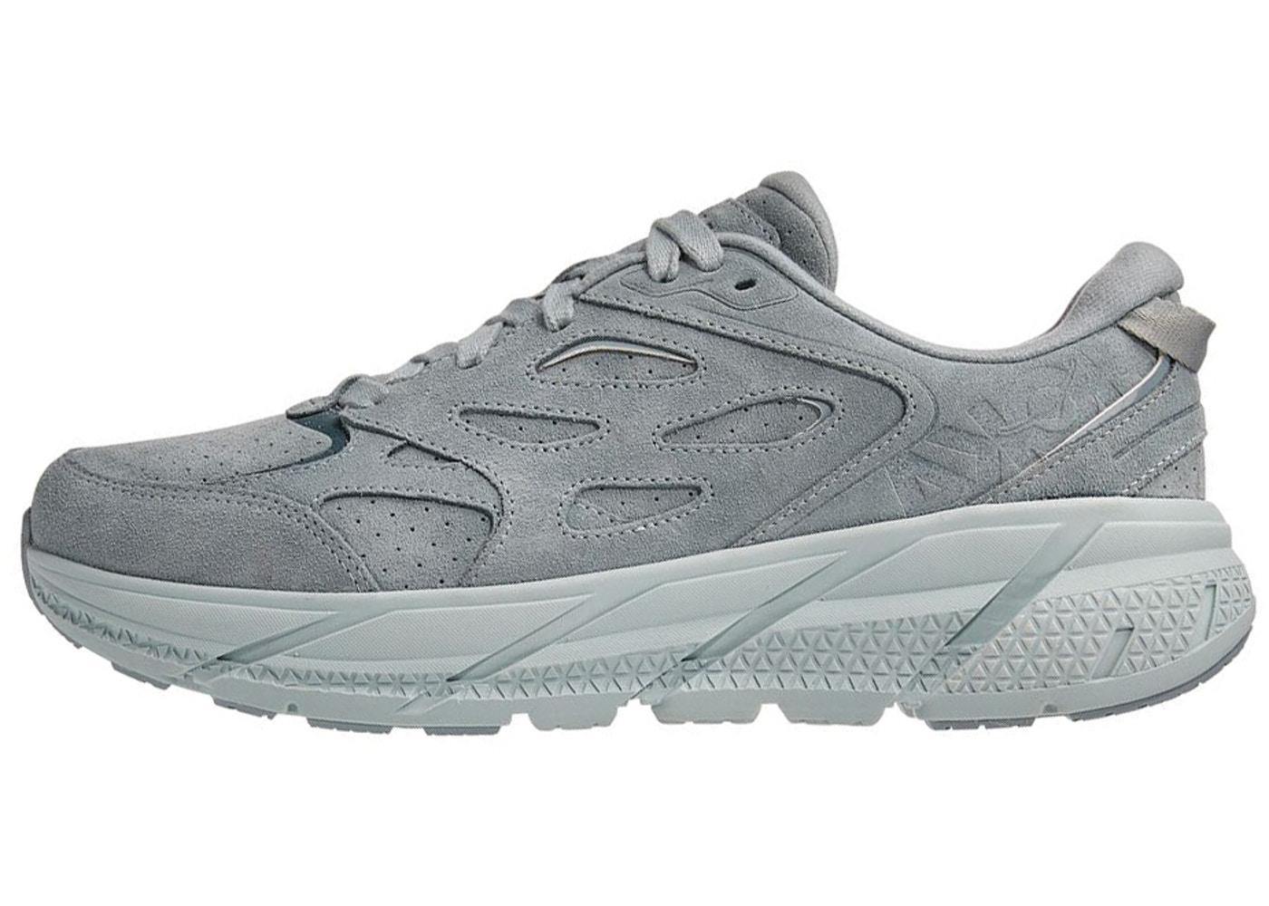 Hoka One One Bondi L Suede Hoka One One Bondi L Blue Grass Suede