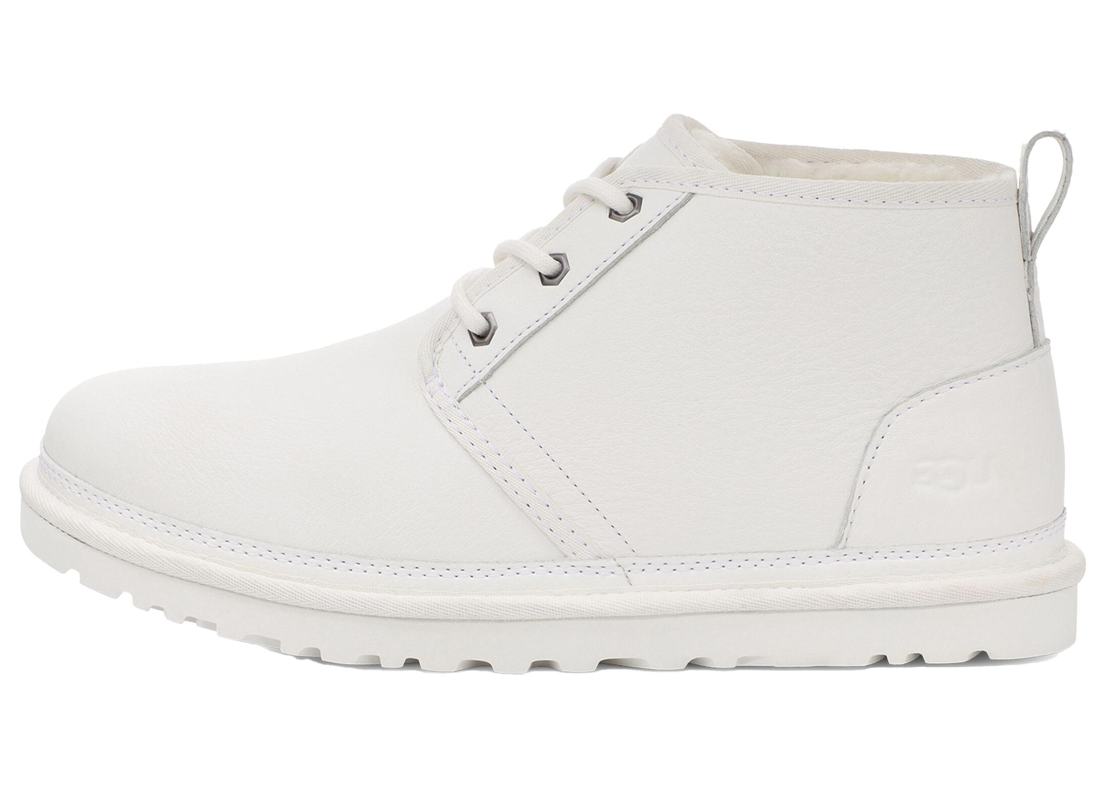 NEW‎ WITHOUT BOX UGG Neumel Boot Solid White Chukka Size 10  display picture 1