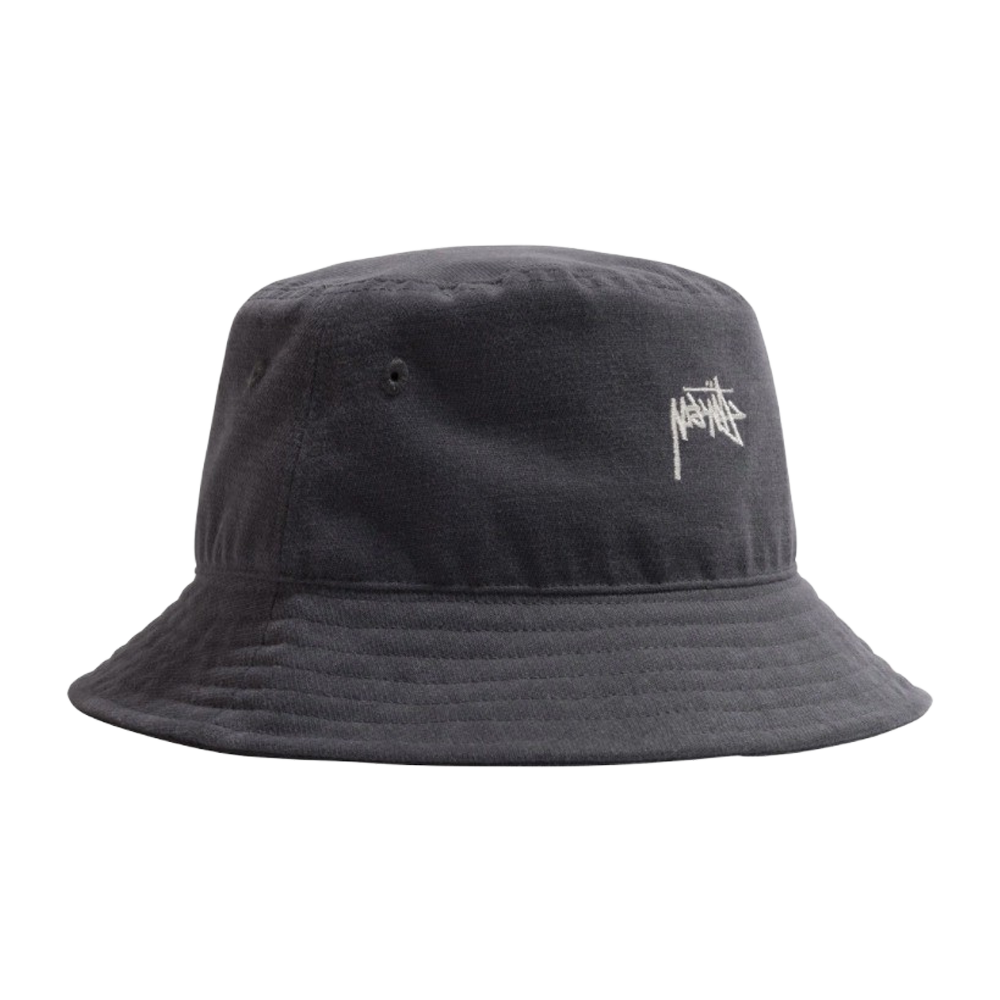 스투시 스탁 버킷햇 차콜
