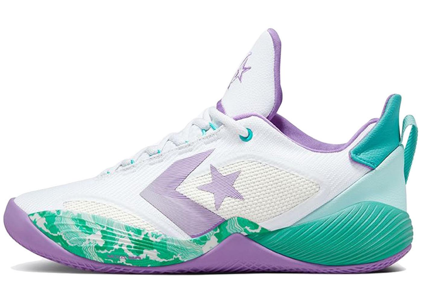 Converse All Star BB Shift White Pixel Purple