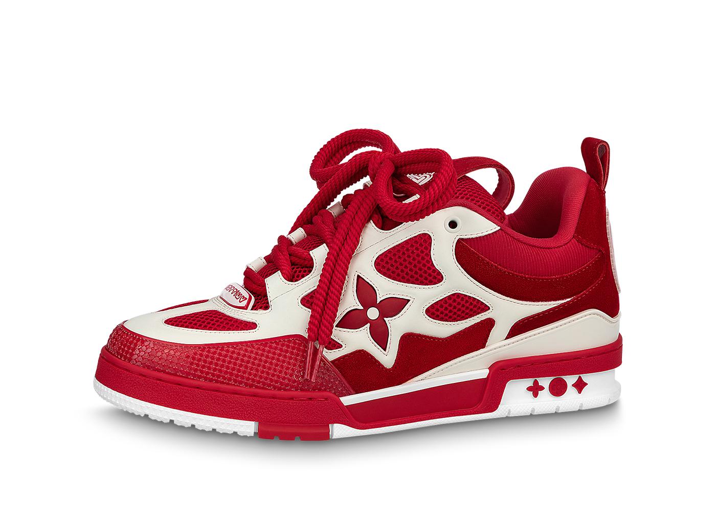 Louis Vuitton LV Skate Sneaker Red White
