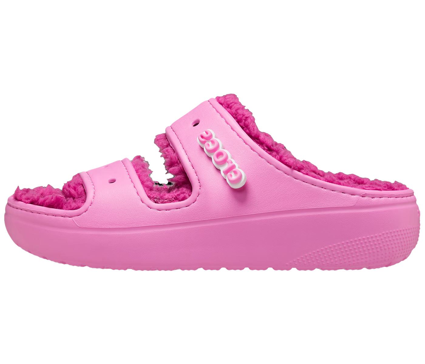 Crocs Classic Cozzzy Sandal Saweetie Taffy Pink (W) 2086696SW CROCS