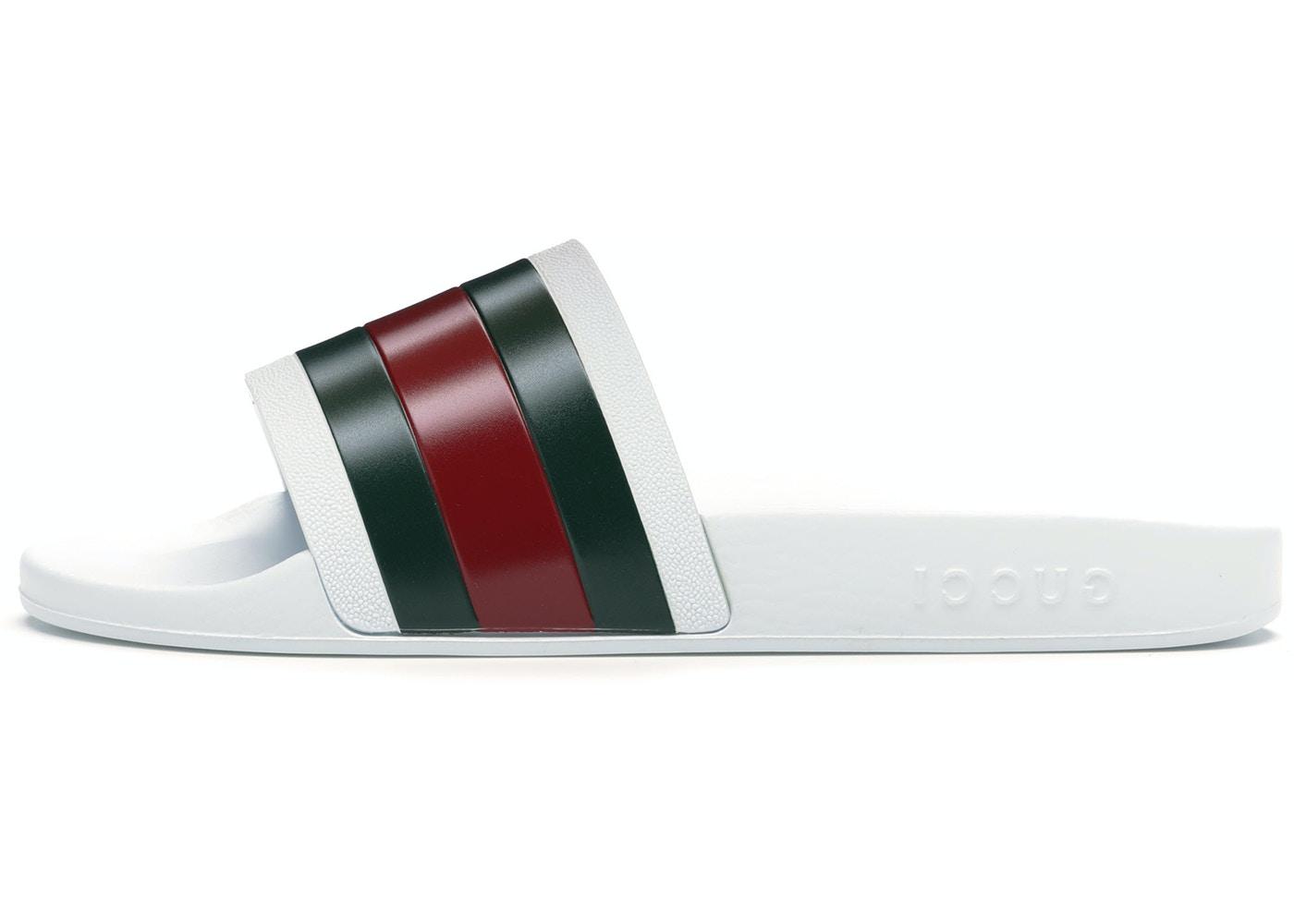 Gucci Pursuit Pool Slides White 308234GIB109079 GUCCI 슈프라이즈