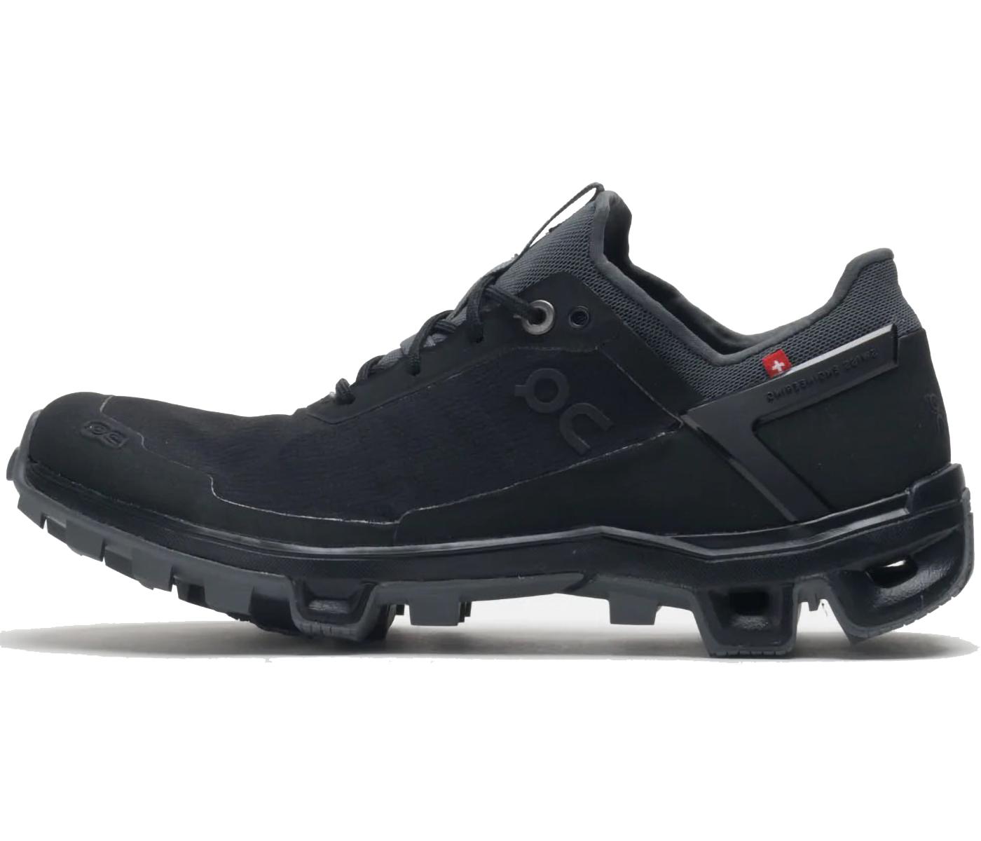 Chaussures De Trail On Running Cloudventure Peak - Noir, Pour Sentiers, Confort Maximal
