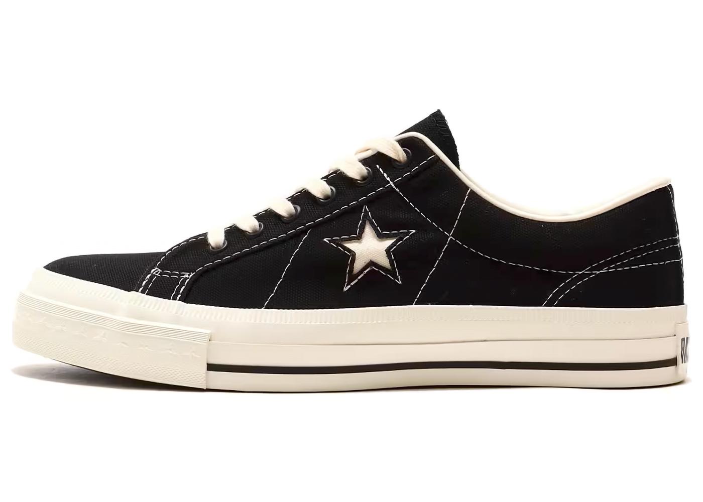 Converse One Star Made in Japan Vintage Canvas Black 35200520