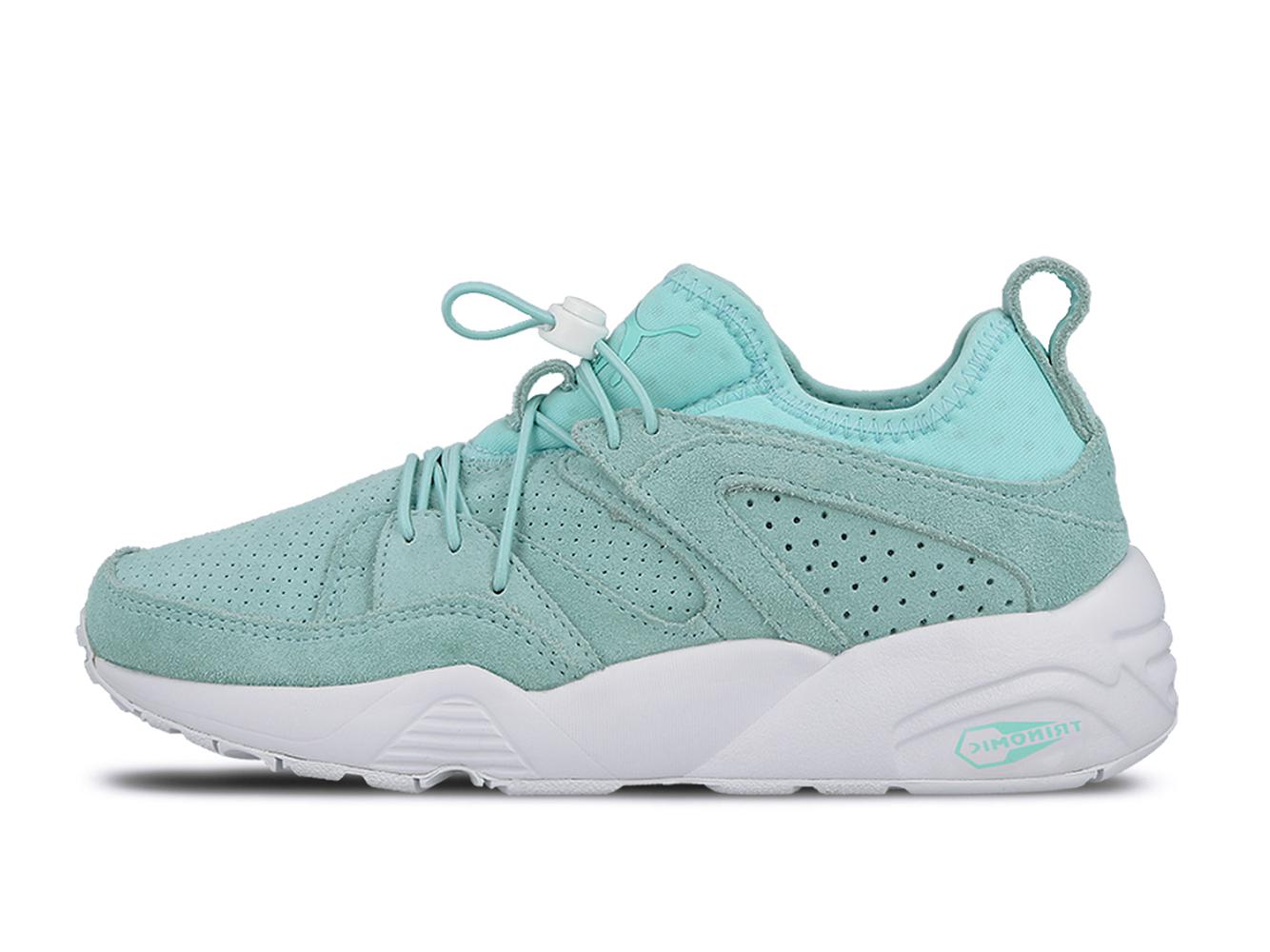 Puma Blaze of Glory Soft Aruba Blue Aruba Blue White (Women's) 360101