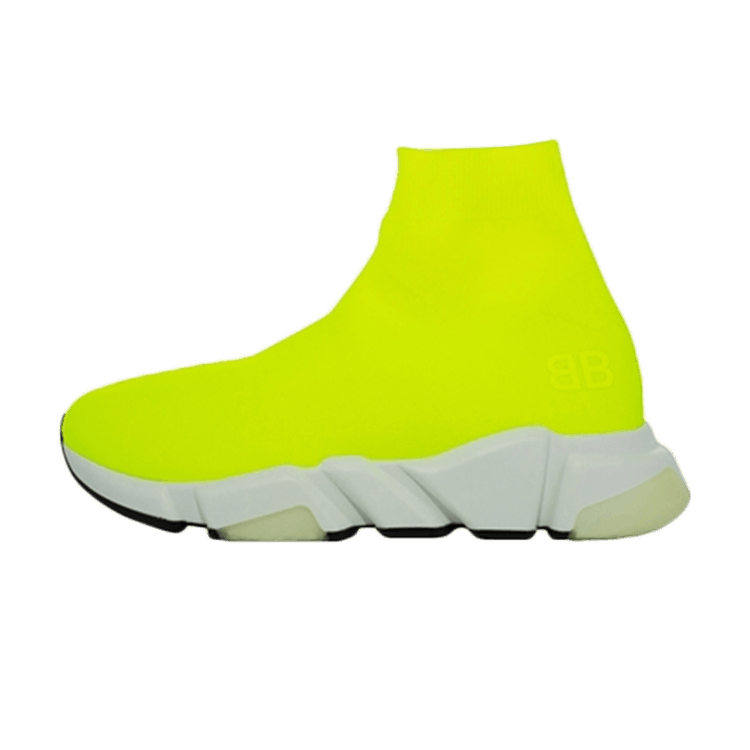 yellow balenciaga speed trainer