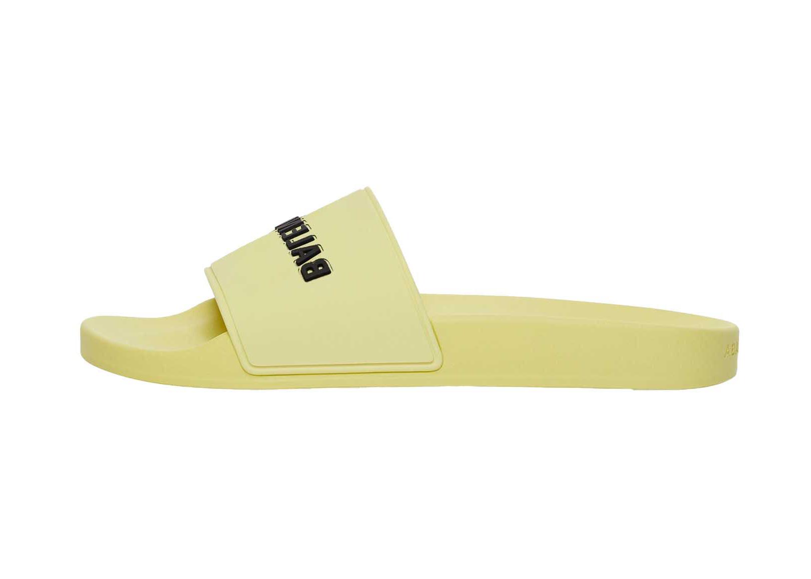 Balenciaga Pool Slide Yellow 565826W1S807710 BALENCIAGA 슈프라이즈