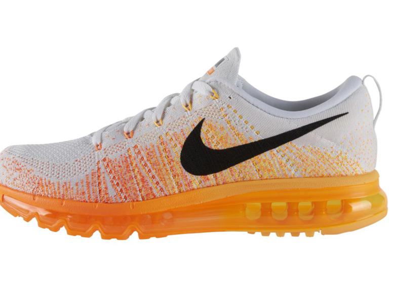 Nike Flyknit Max White Orange 620469100 NIKE 슈프라이즈