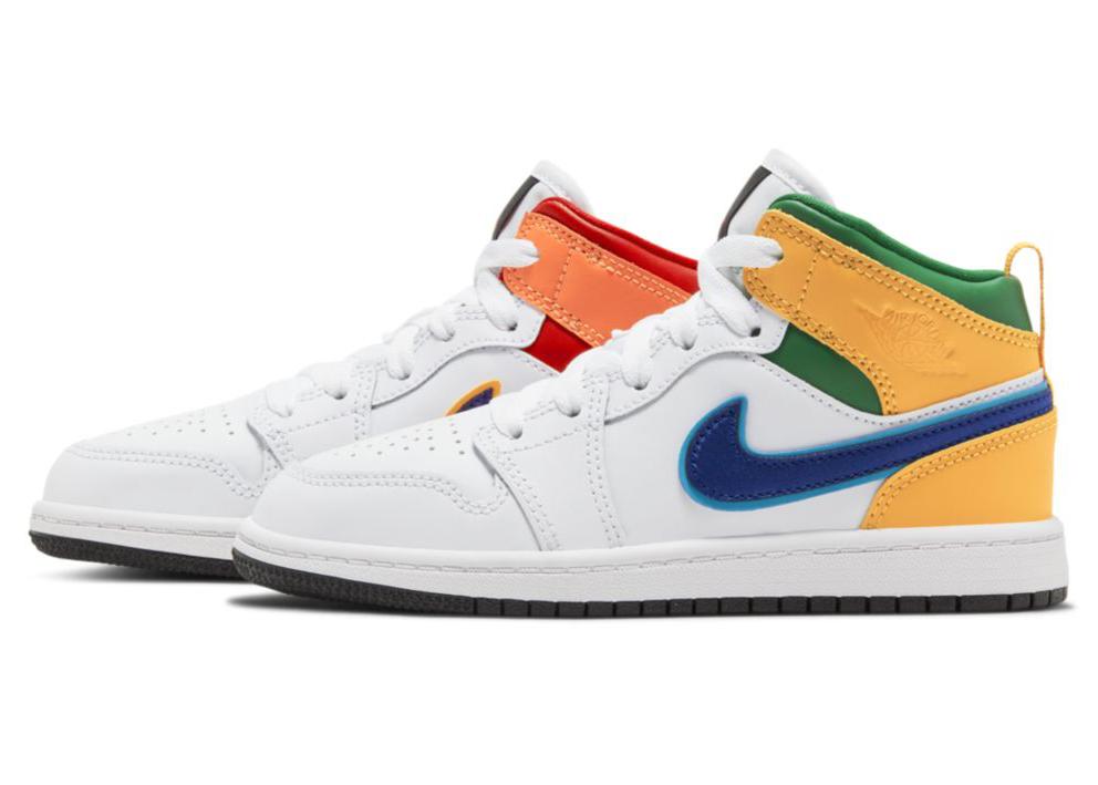 white court purple teal jordan 1