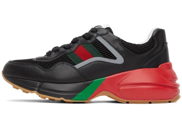 Gucci Rhyton Sneaker Black Red Green 6434912H0401093 | GUCCI - 슈프라이즈