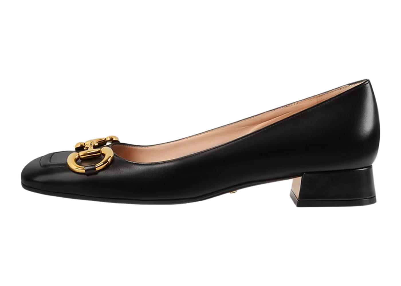 Gucci Horsebit Ballet Flat Black Leather 645600C9D001000 GUCCI 슈프라이즈