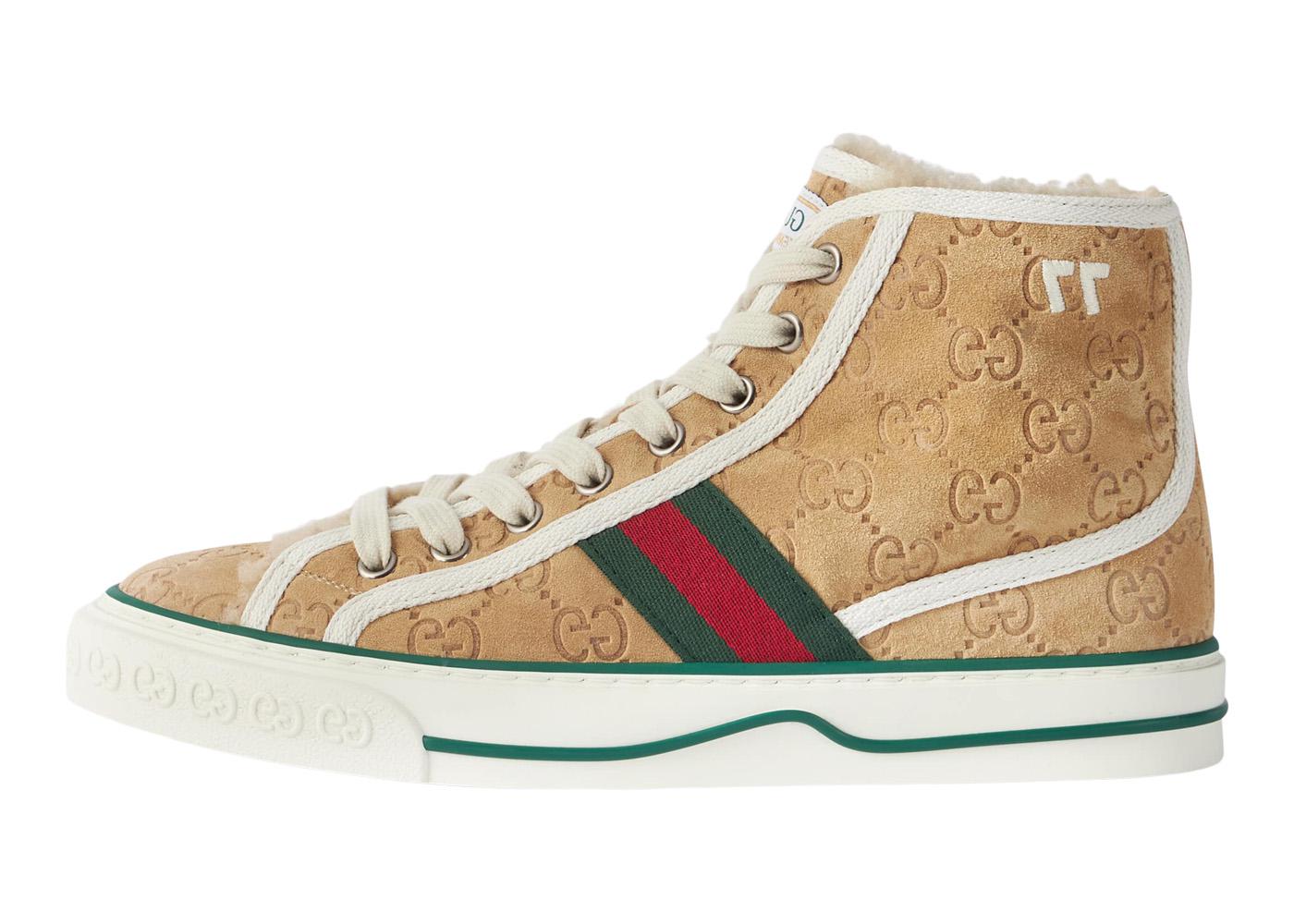 Gucci Tennis 1977 High GG Brown Suede (W) 649327UJ5109564 GUCCI 슈프라이즈