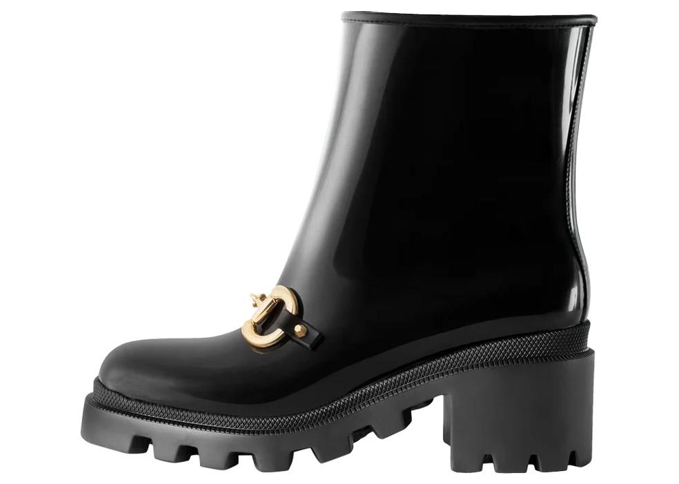 Gucci Horsebit Rain Boots Black (Women's) 670407JCCP01000 GUCCI 슈프라이즈