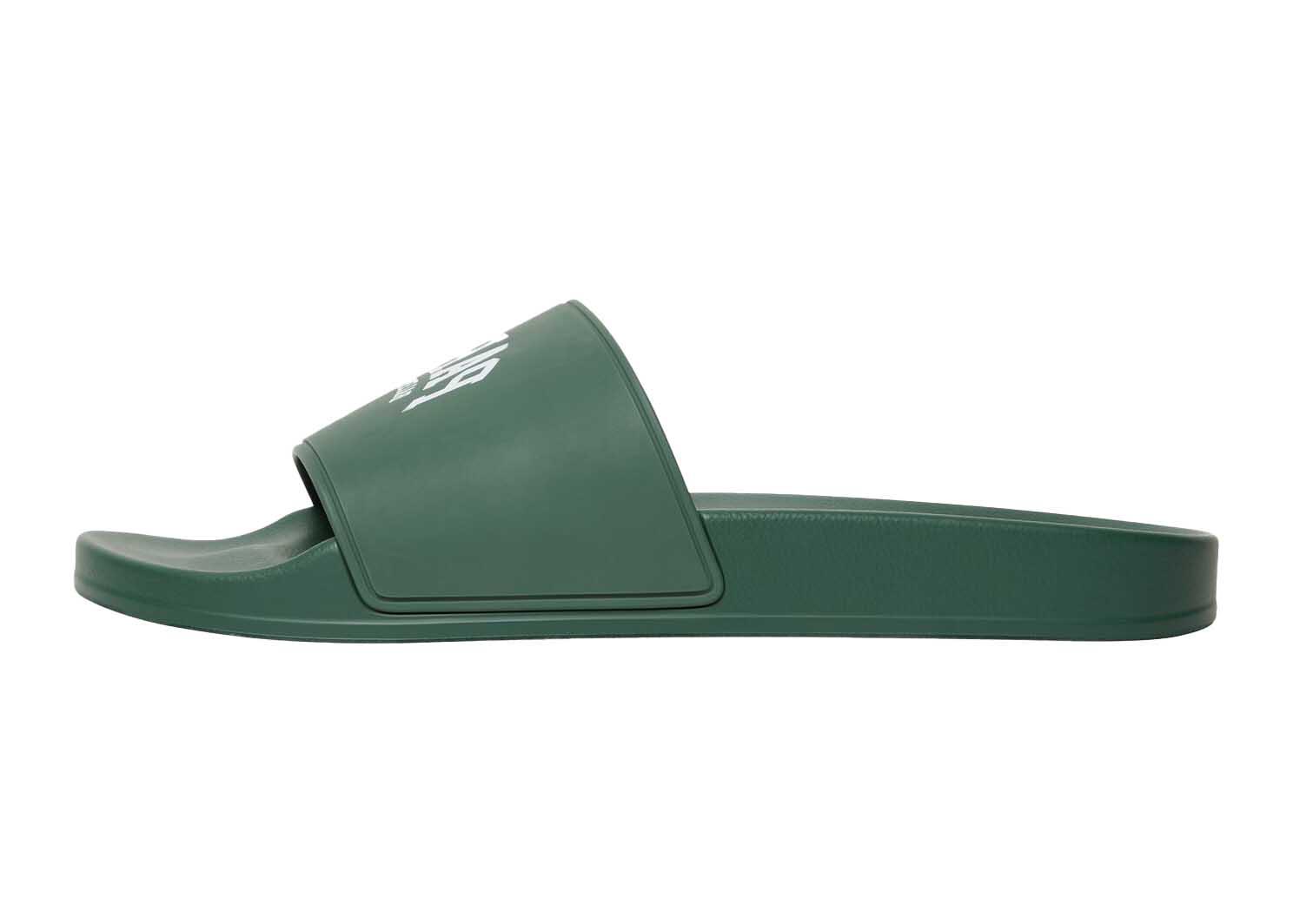 Balenciaga City Pool Slide Paris Green