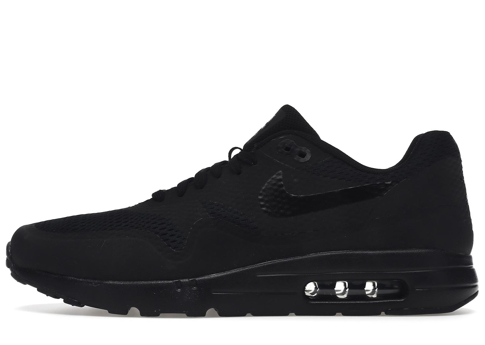 nike air max 1 ultra essential triple black