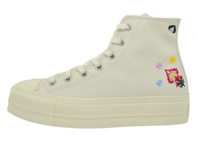 Converse Chuck Taylor AllStar Hi Lift Egret Floral Embroidery (W)