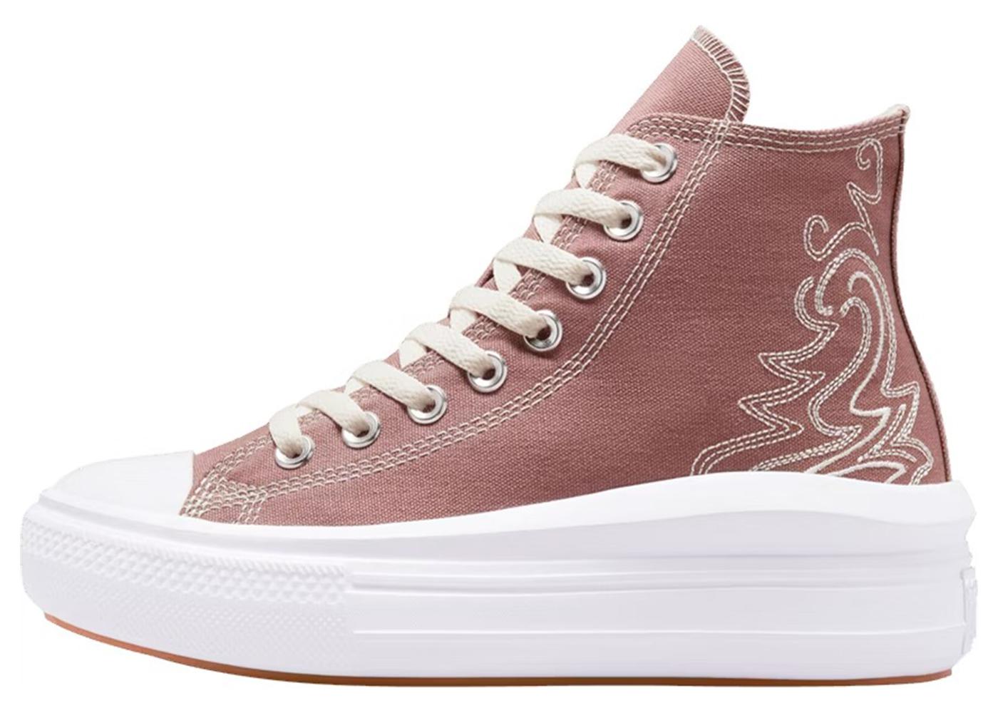 Converse Chuck Taylor All Star Move Platform Hi Western Embroidery Saddle (Women's) A03905C