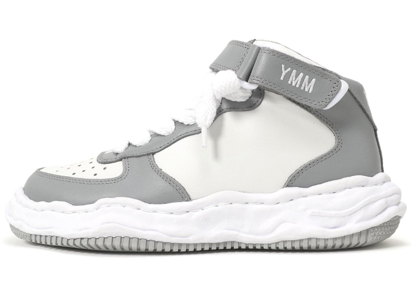Mihara Yasuhiro Wayne OG Sole High White Grey A08FW705 | MIHARA ...