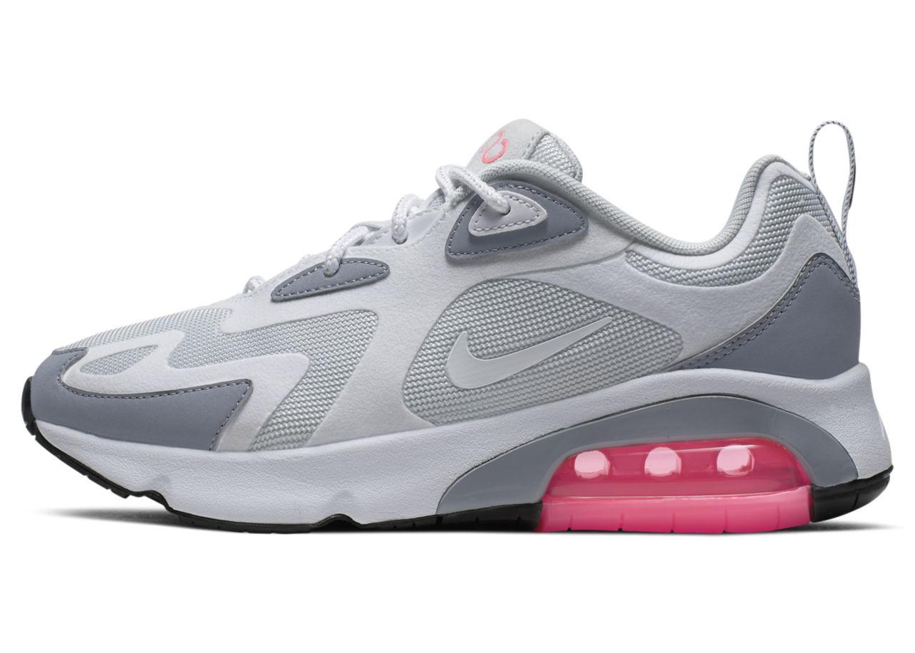 nike air max 200 blue and pink