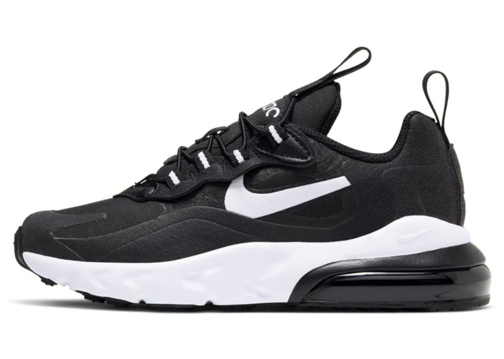 Nike Air Max 270 React Black White (PS) BQ0102-009 | NIKE - 슈프라이즈