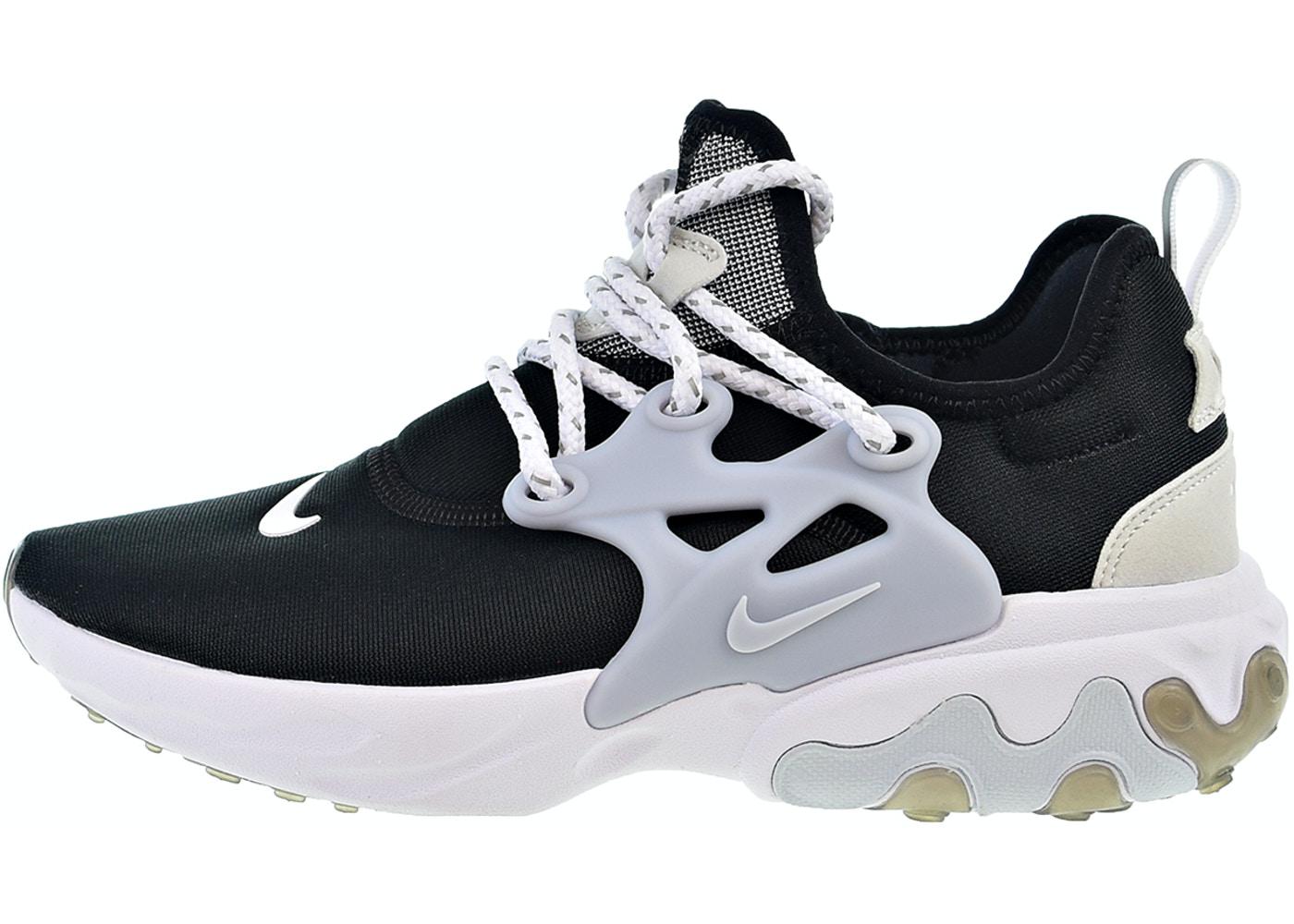 nike react presto black