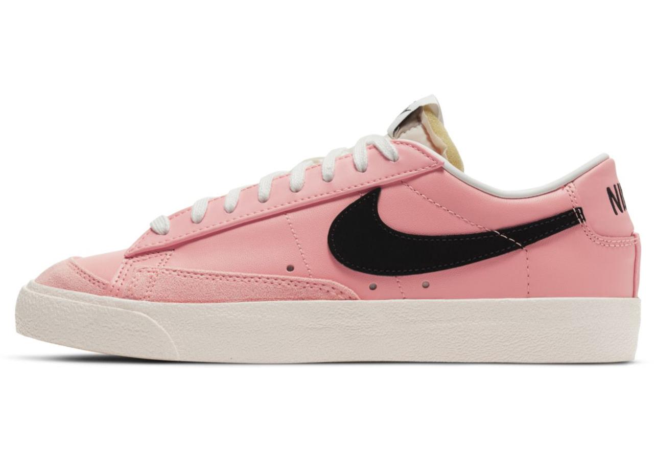 nike pink blazers low