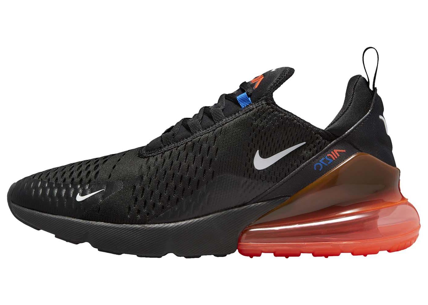 Nike Air Max 270 Black Bright Crimson Racer Blue DO6678-001 - ìíë¼ì´ì¦