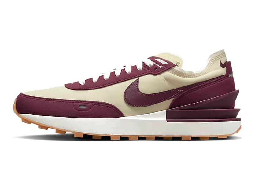 Nike Waffle One SE Coconut Milk Night Maroon