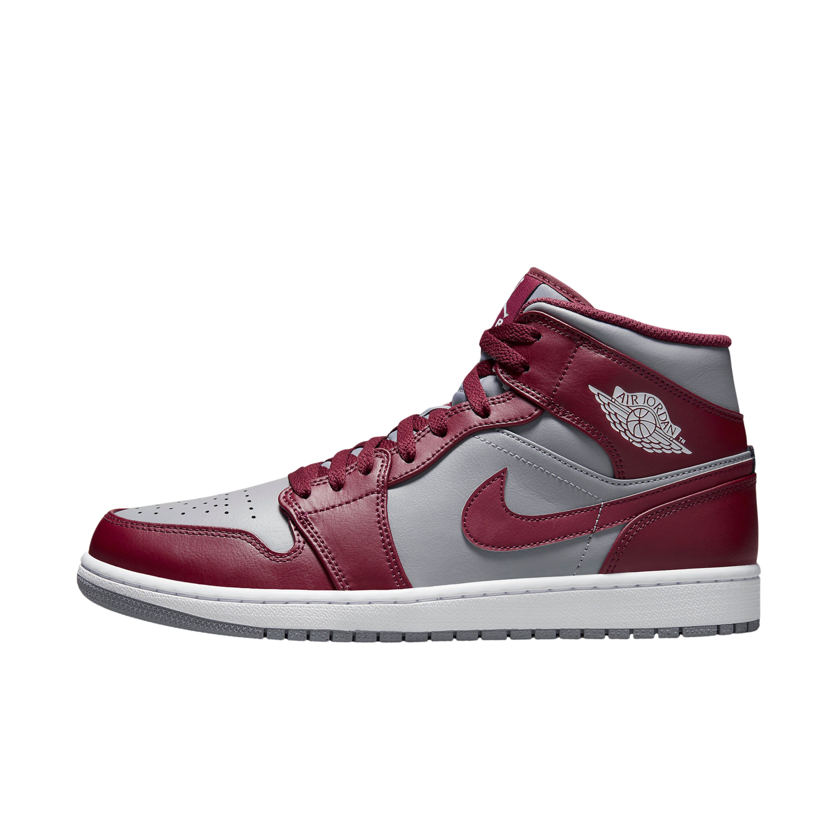 jordan 1 mid burgundy