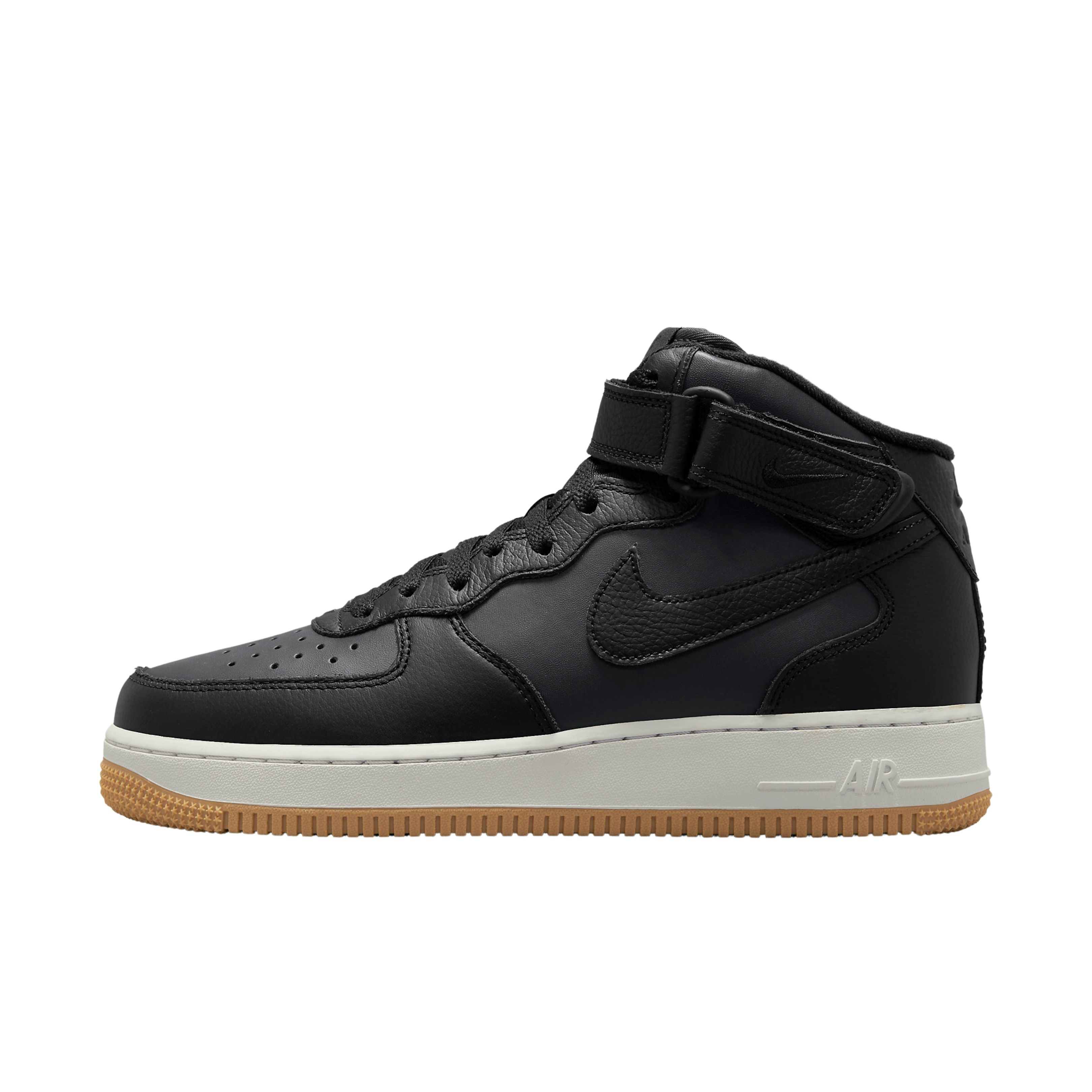 nike air force 1 mid 07 black