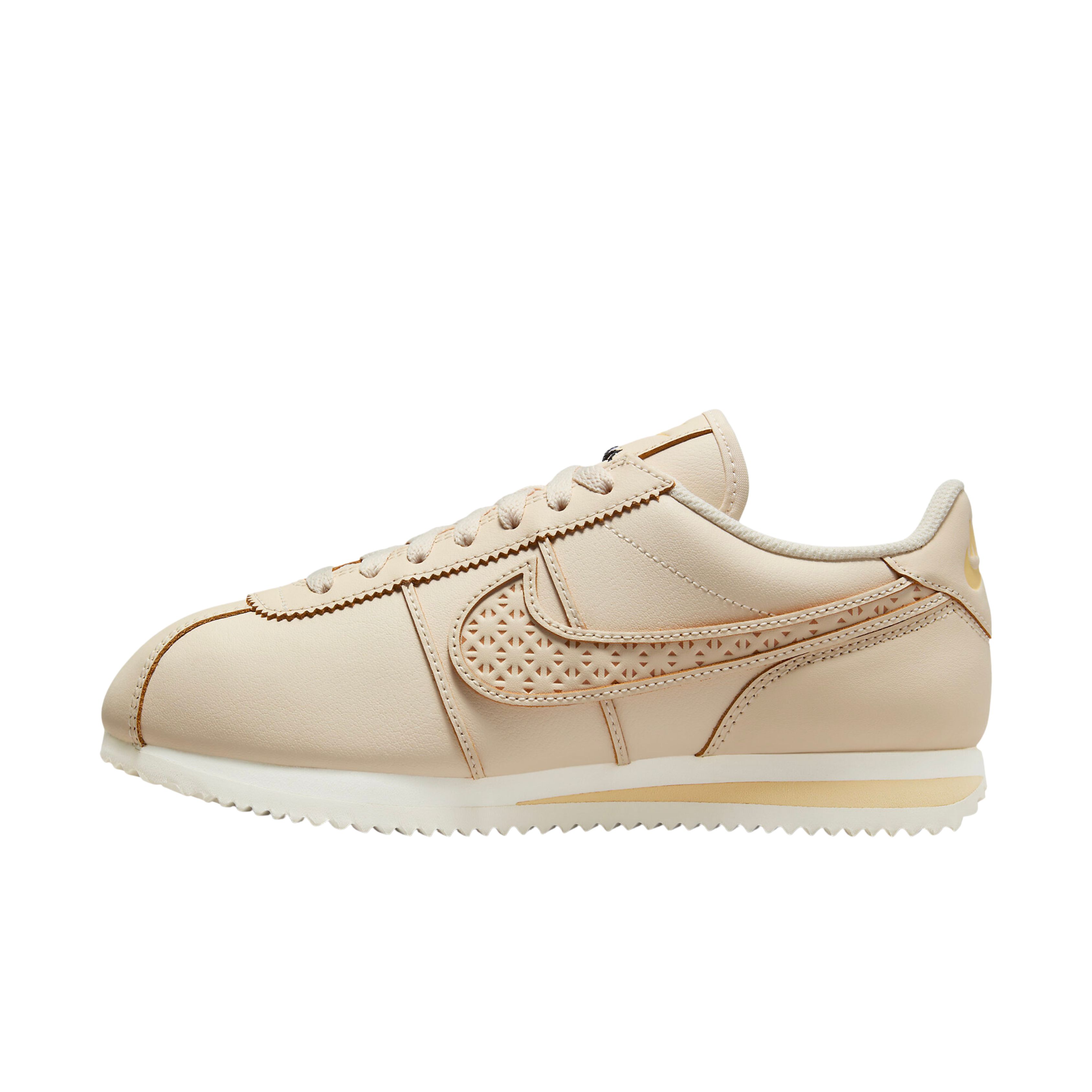 nike cortez beige gold