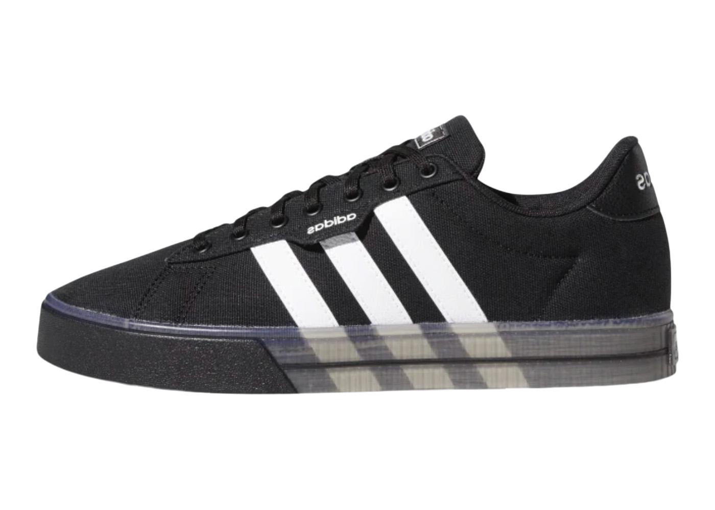Adidas daily 3 0 core black cloud white cloud white fw7050 adidas 