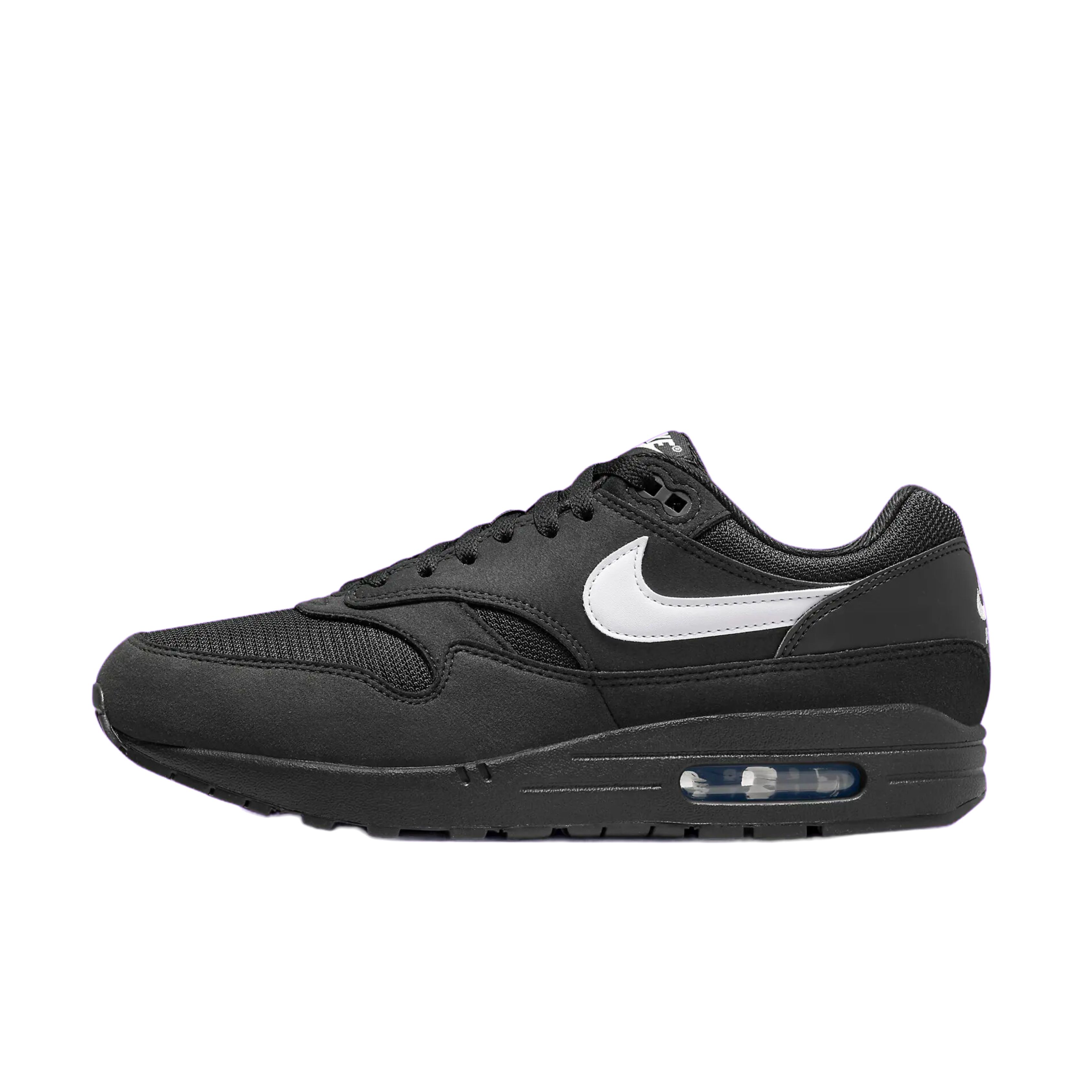 air max 1 black grey