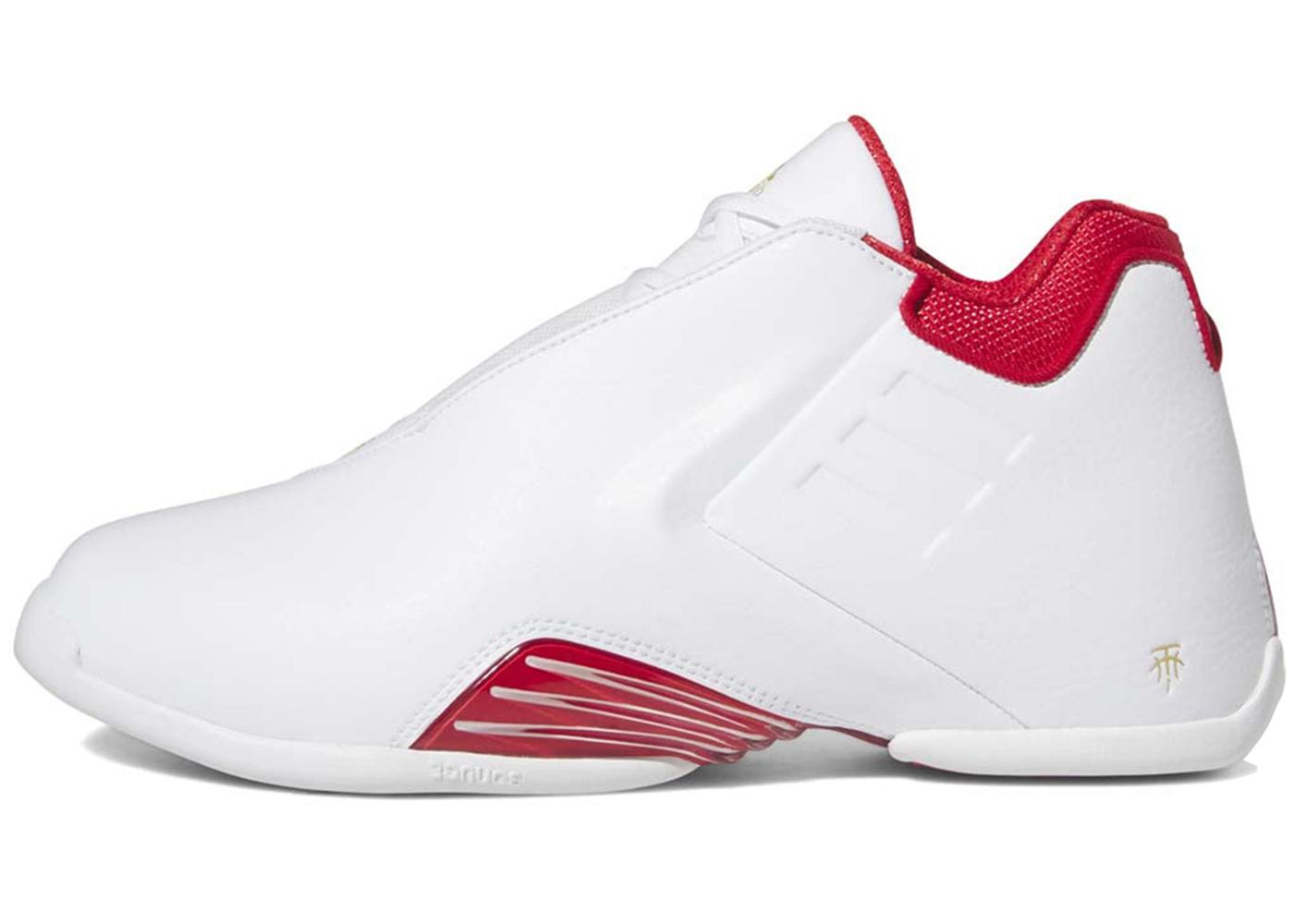 adidas T-Mac 3 Restomod White Better Scarlet FZ6212 | ADIDAS - 슈프라이즈