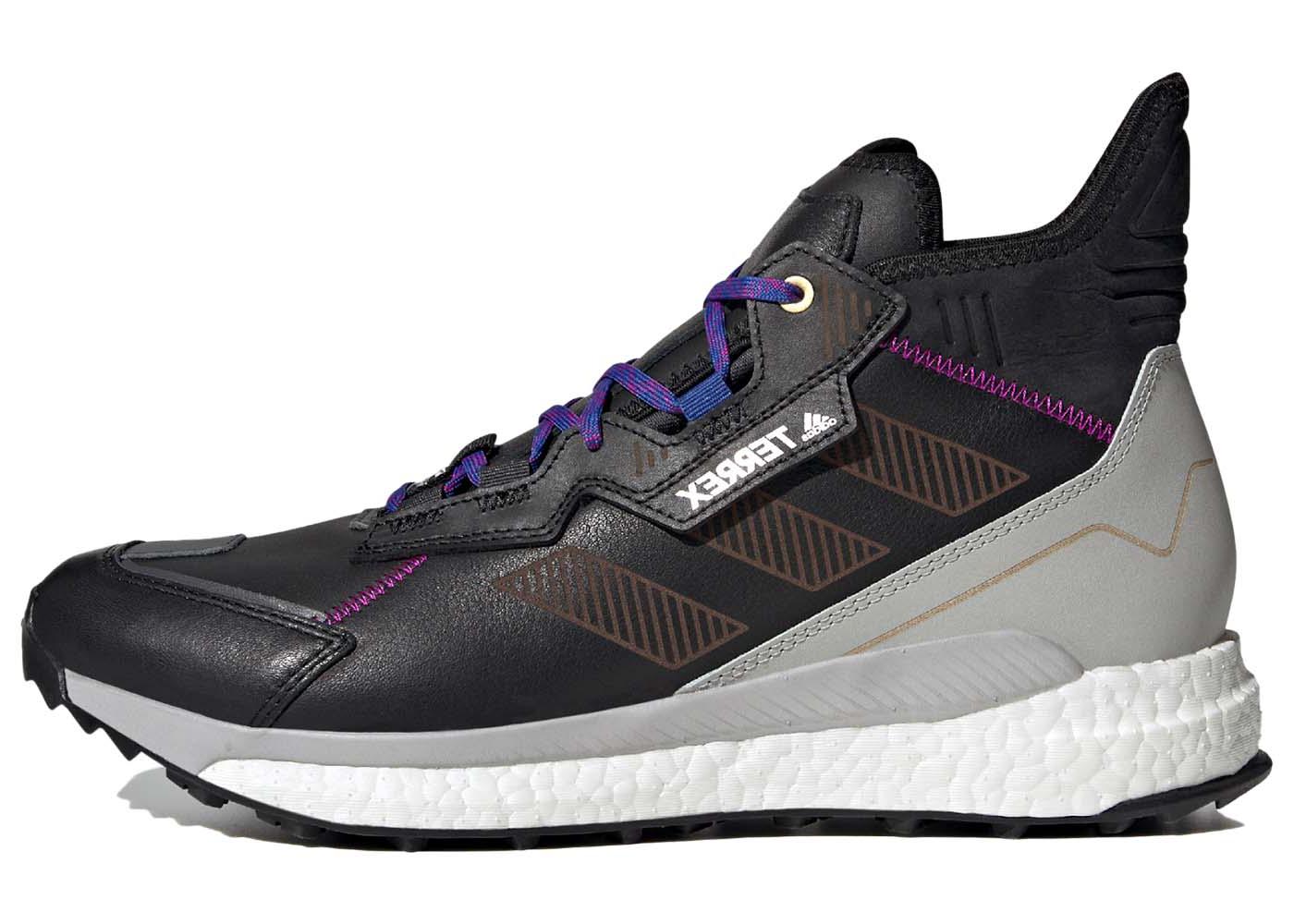 adidas Terrex Free Mid Hyperblue Black Pink