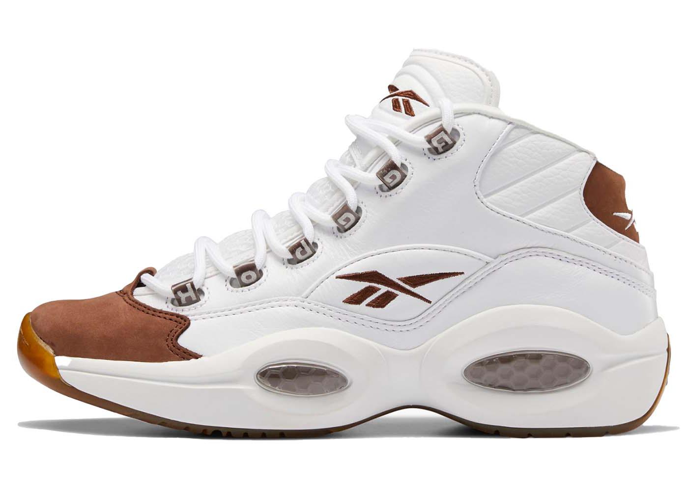 Reebok Men's Question Mid 'Mocha Toe' Sneakers